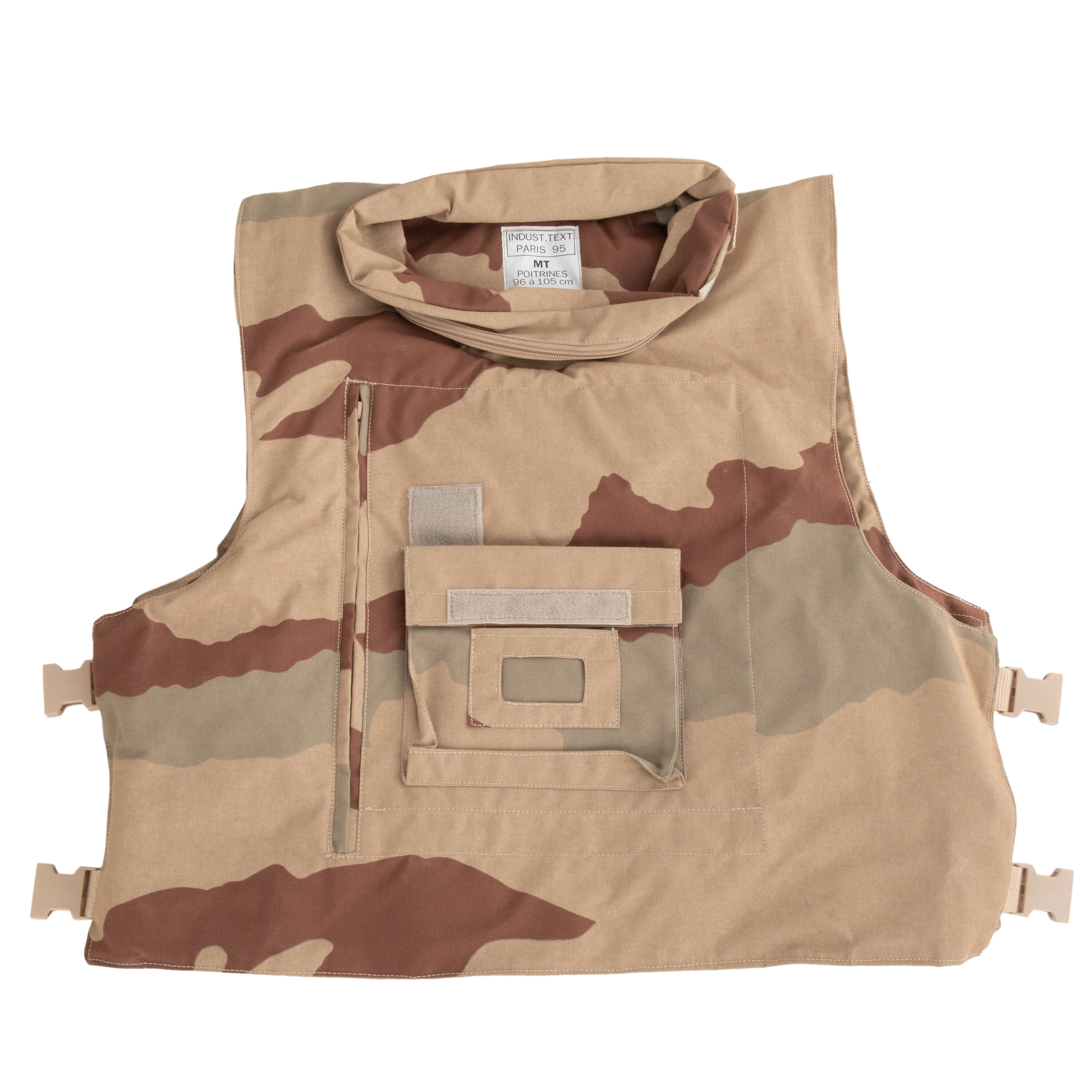 Buy French Desert Camo Flak Vest Plate Carrier New for USD 24.99